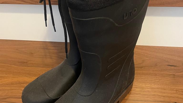 Vorschaubild Nagelneue Herrengummistiefel Gr. 44 in schwarz