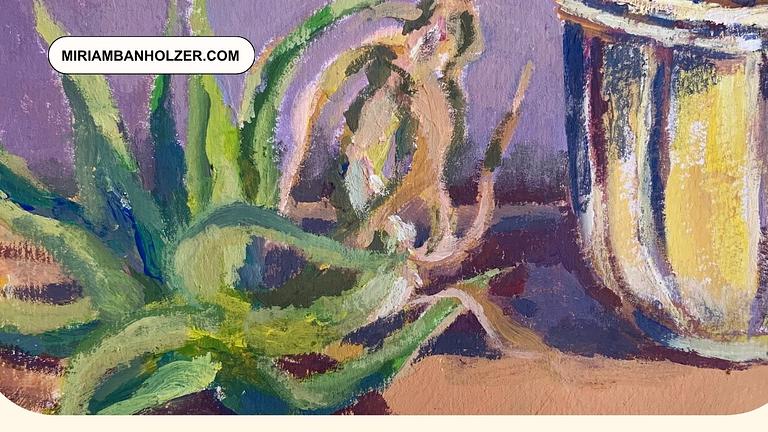 Gouachekurs12/14. November 9h30-11h30 in Halle Saale