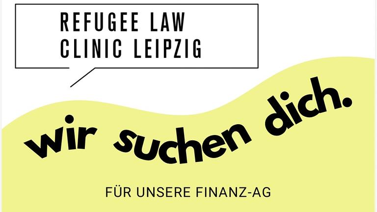 Ehrenamtlich Helfen in der Finanz-AG der Refugee Law Clinic Leipzig