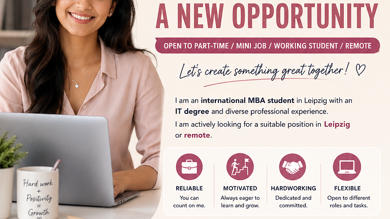 MBA student with disability (Bone Fracture on Leg) looking for a Mini Job