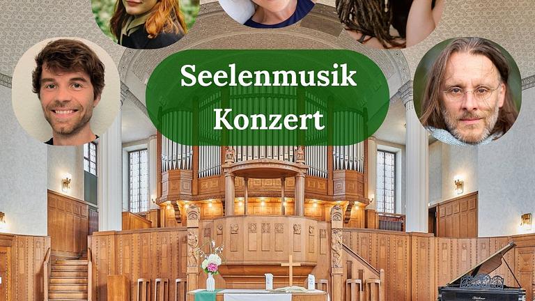 Seelenmusik-Konzert | Klavier, Cello, Harmonium, Gesang, Gongs | 11.10. @ 14 Uhr