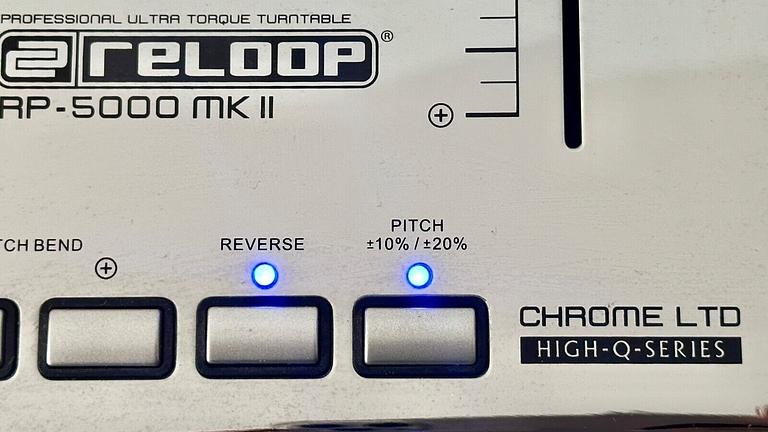 Reloop LTD 5000 MKII Limited Edition Chrome