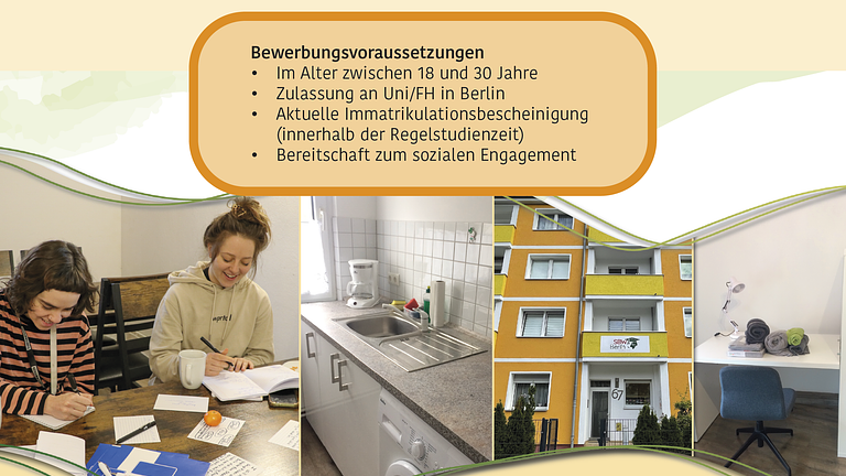 Kostenlose Unterkunft für soziales Engagement