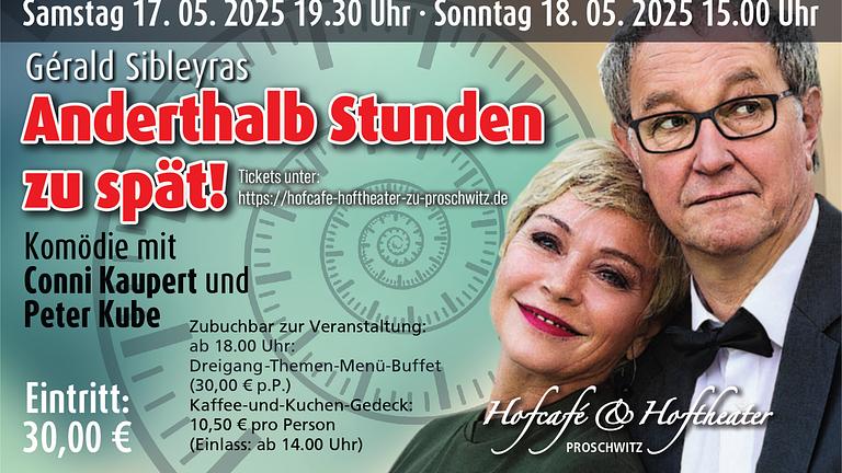 Peter Kube  Conni Kaupert - Anderthalb Stunden zu spät