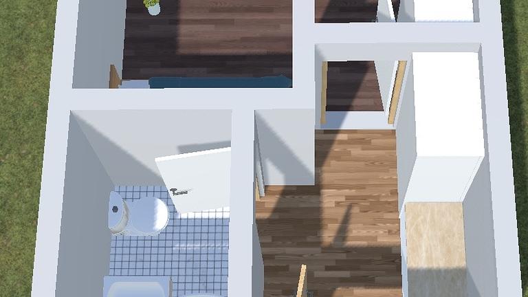 Renovierte 1-Zimmer-Wohnung mit Balkon & Bachblick