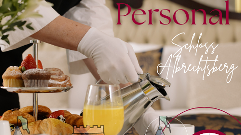**Catering Personal für Schloss Albrechtsberg gesucht!**