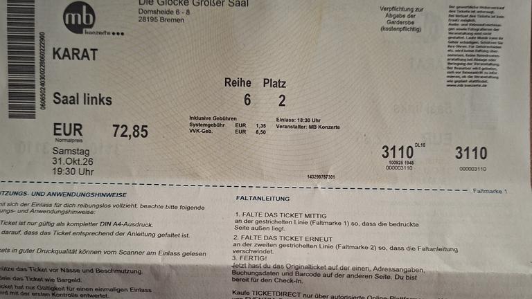 KARAT Tickets