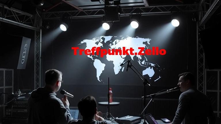 In Kommunikation mit der Walkie Talkie App auf dem Smartphone