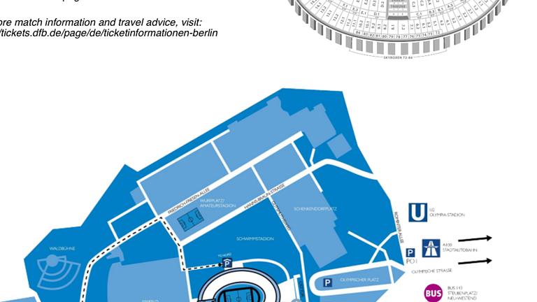 Vorschaubild Deutschland - Türkei 18.11 im Olympia Stadion DFB Fan Block