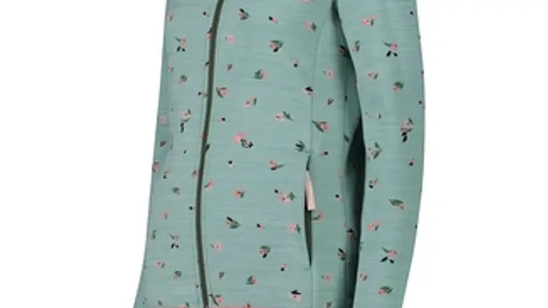 Sweatjacke CMP mit Blumenmuster