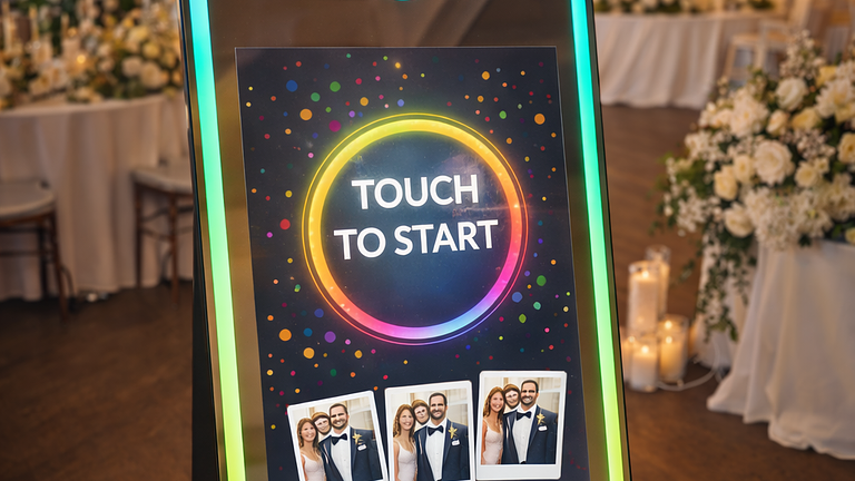 Magic Mirror / Fotospiegel mieten Stuttgart – Highlight für Hochzeiten ✨