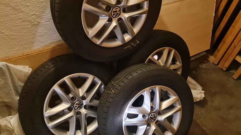 Vorschaubild 4 Hankook Sommerreifen mit Alufelgen 