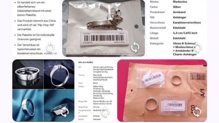 Damen und Herren Schmuck