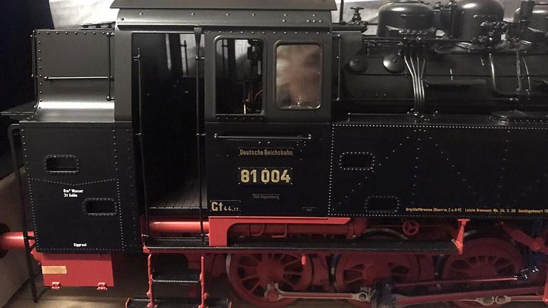 Steiner Spur 1 Dampflok BR 81 004 DRG ESU