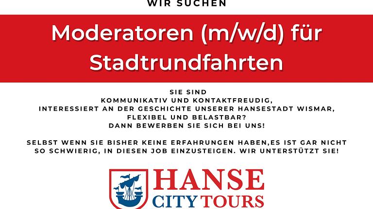 Moderatoren für Stadtrundfahrten  (m/w/d)