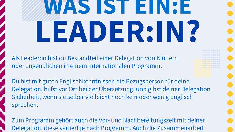 Betreuer/in für internationale Kinderfreizeit