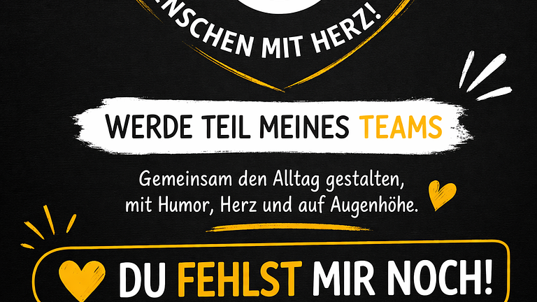 Assistenz gesucht – kein Bock auf 08/15?