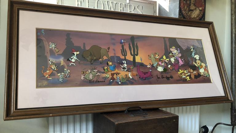 Hanna Barbera Western Jamboree Animationskunst