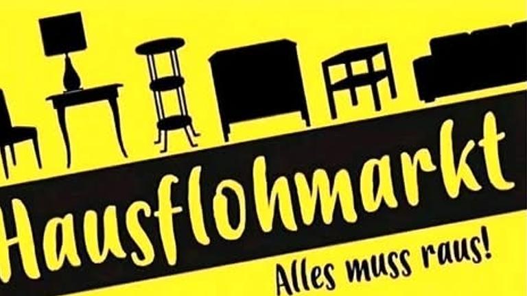 Hausflohmarkt am Samstag 06.06.2026 von 09:00 bis 16:00  Möbel, Hausrat, etc.